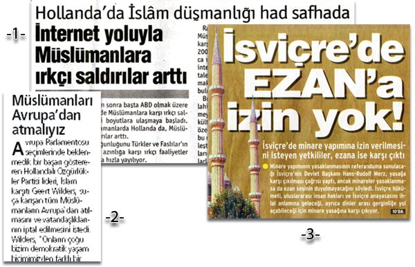 isviçre'de ezan yok