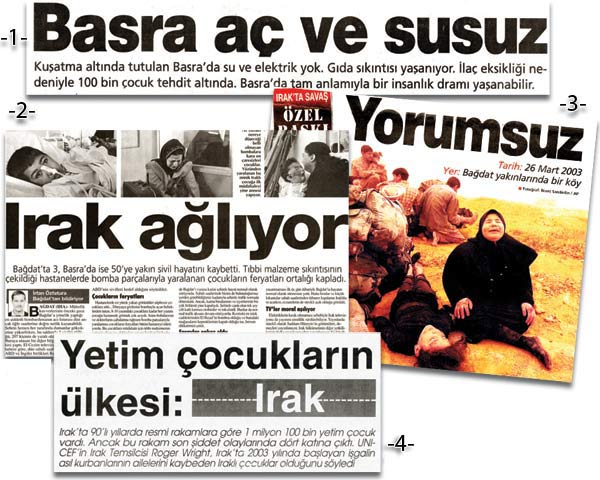 türkiye gazetesi, basra