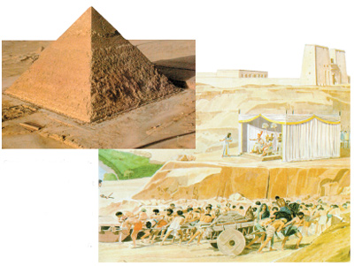destin, pyramides d'Egypte