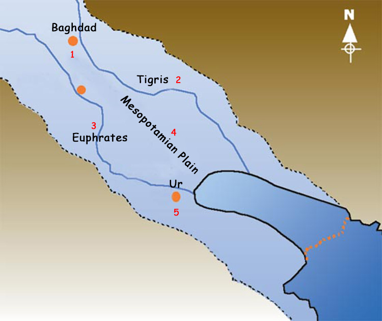 Nuh Tufanı Mezopotamya Ovası Mesopotamia Plain
